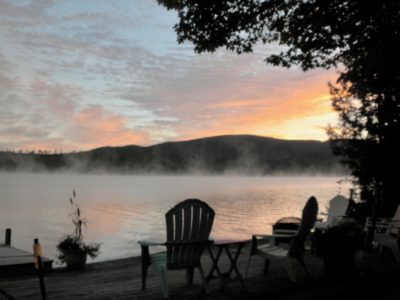 Morning Sea Smoke